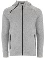 Heren Hoodie met rits Everest Roly CQ5064 heather wit